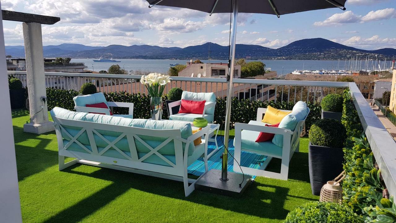 Saint Tropez Sea View Penthouse Apartment ภายนอก รูปภาพ