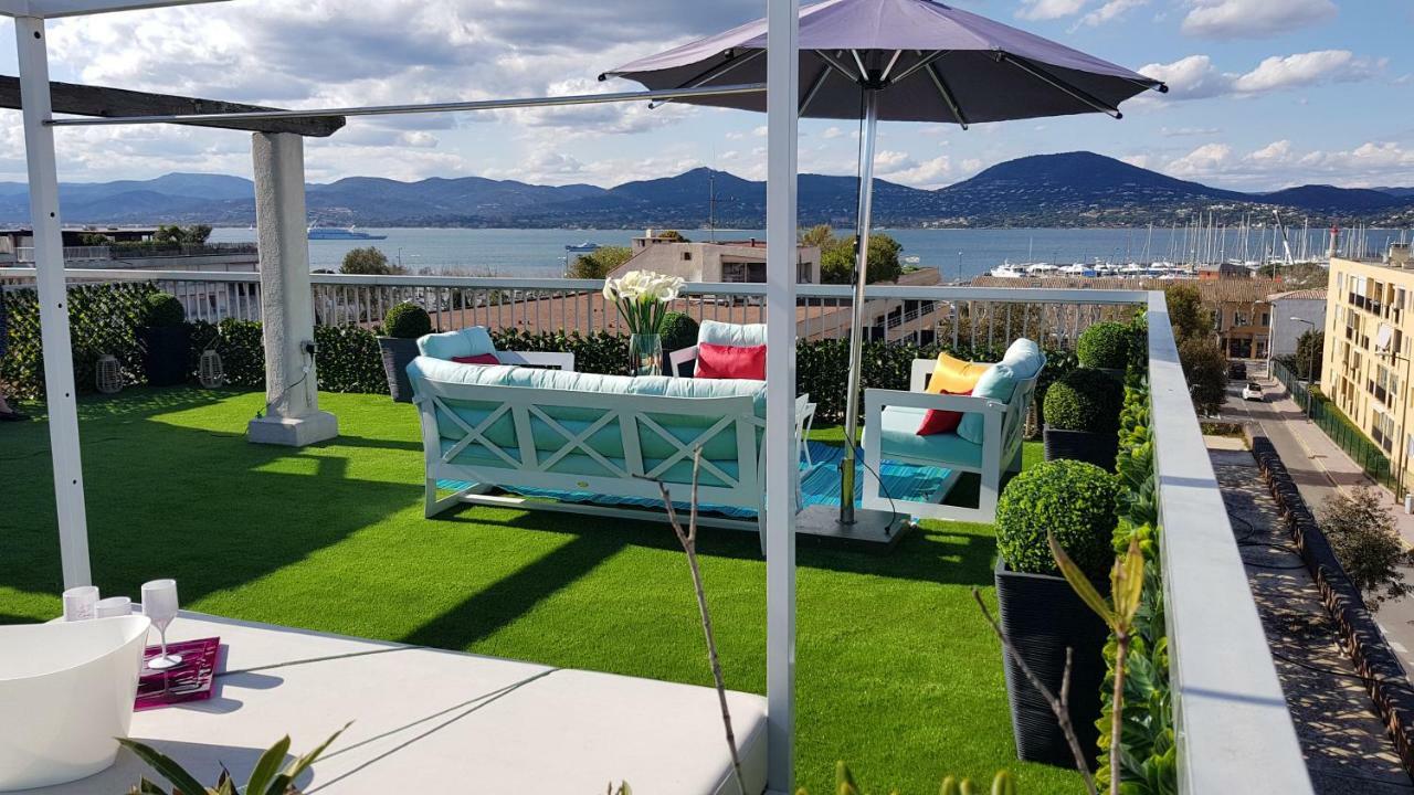 Saint Tropez Sea View Penthouse Apartment ภายนอก รูปภาพ
