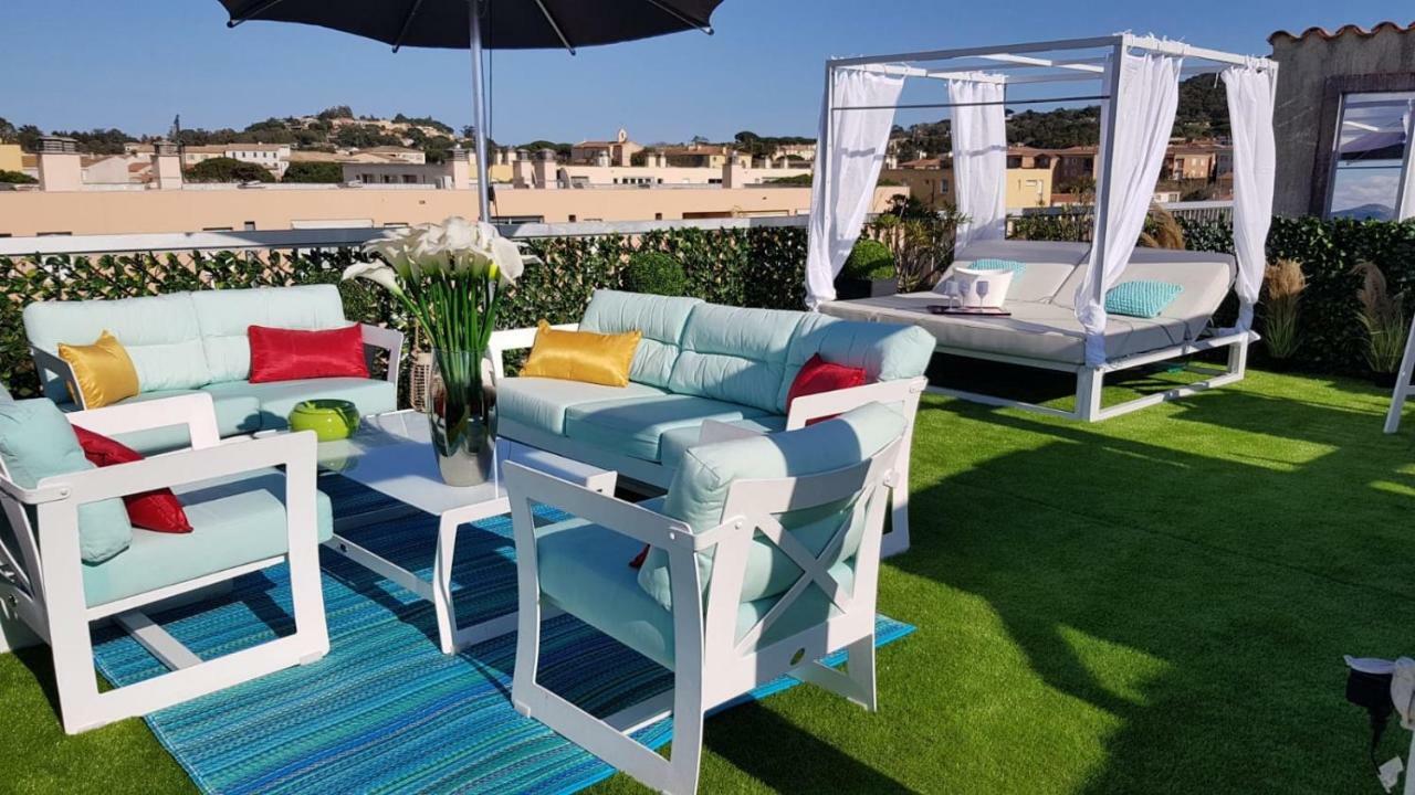 Saint Tropez Sea View Penthouse Apartment ภายนอก รูปภาพ
